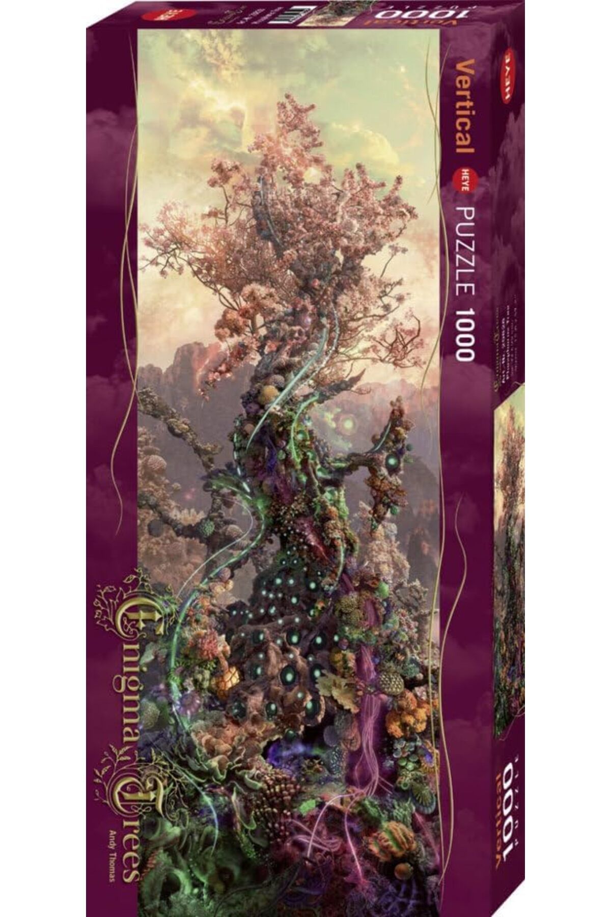 STOREMAX acelya Phosphorus Tree 1000 Parça Puzzle Star Shop Trend 1058548
