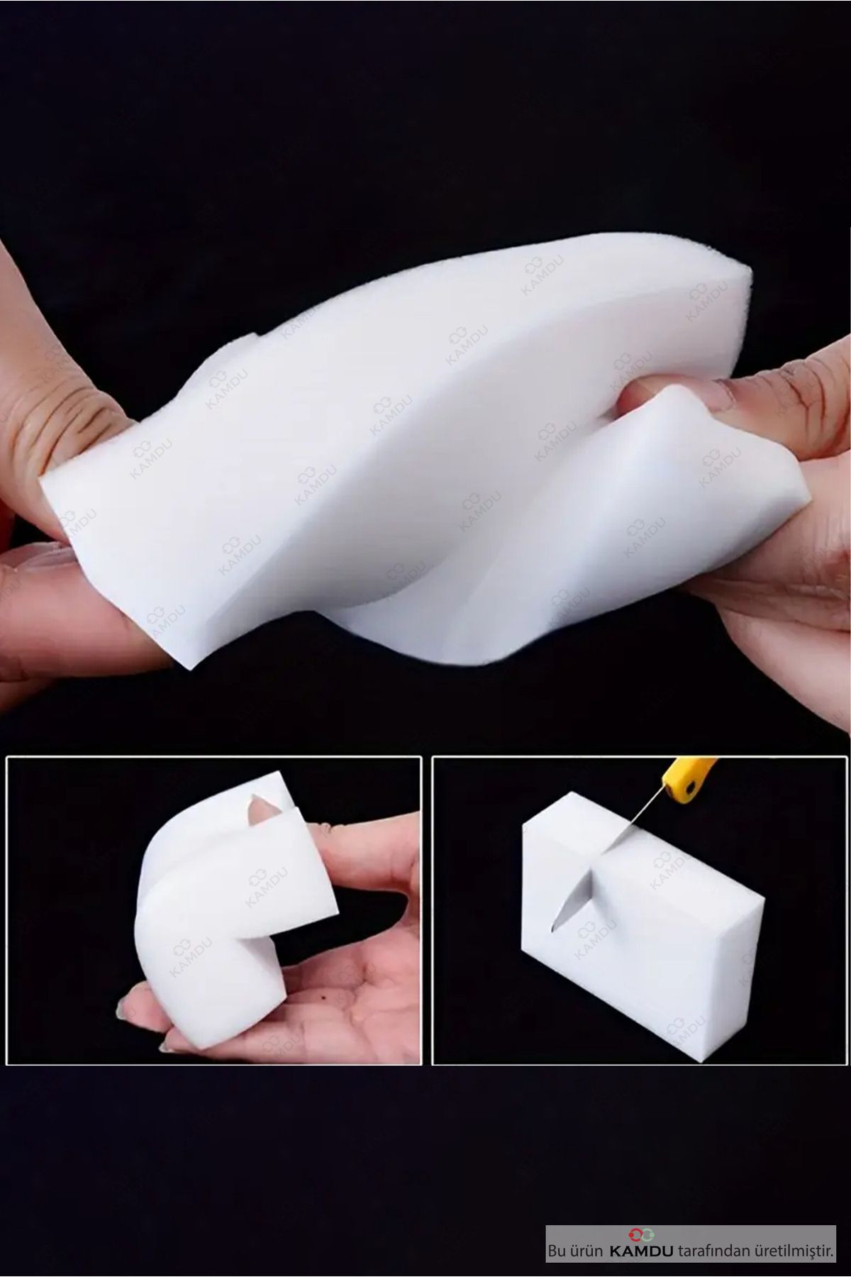 embays collection-5 Pieces of Melamine, Scratch Remover, Wall Cleaning, Eraser and Magic Sponge 6