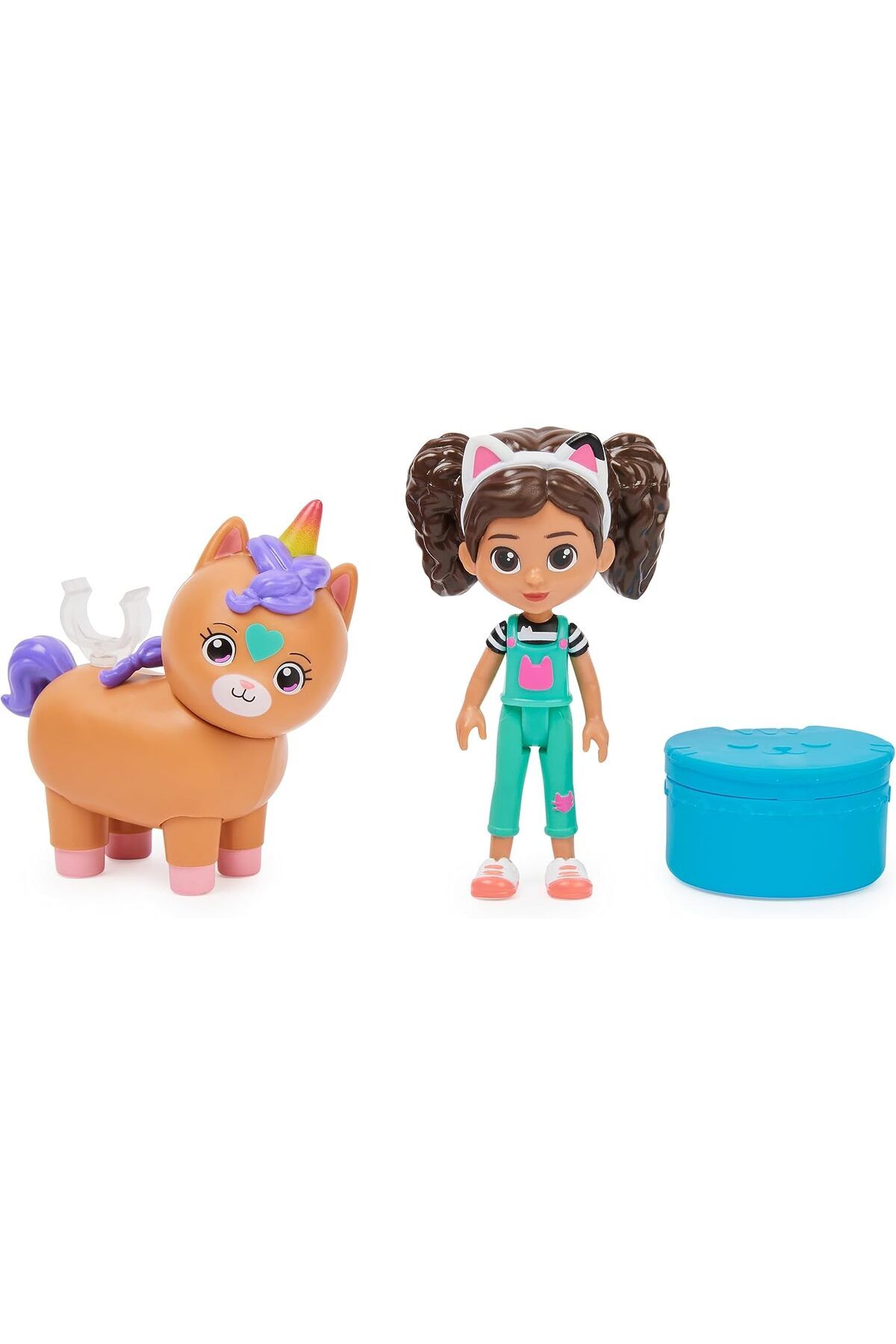 STOREMAX lbstorex Dollhouse, Cat-tivity Set, Kittycorn At – Gabby ve Kico gökkuşağı tek boynuzlu at set