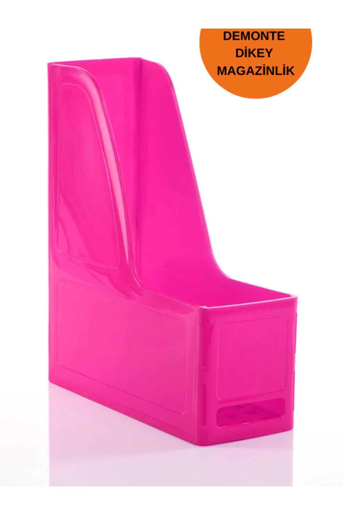 ALLStore Demonte Dİkey Evrak Rafı Magazinlik PEMBE