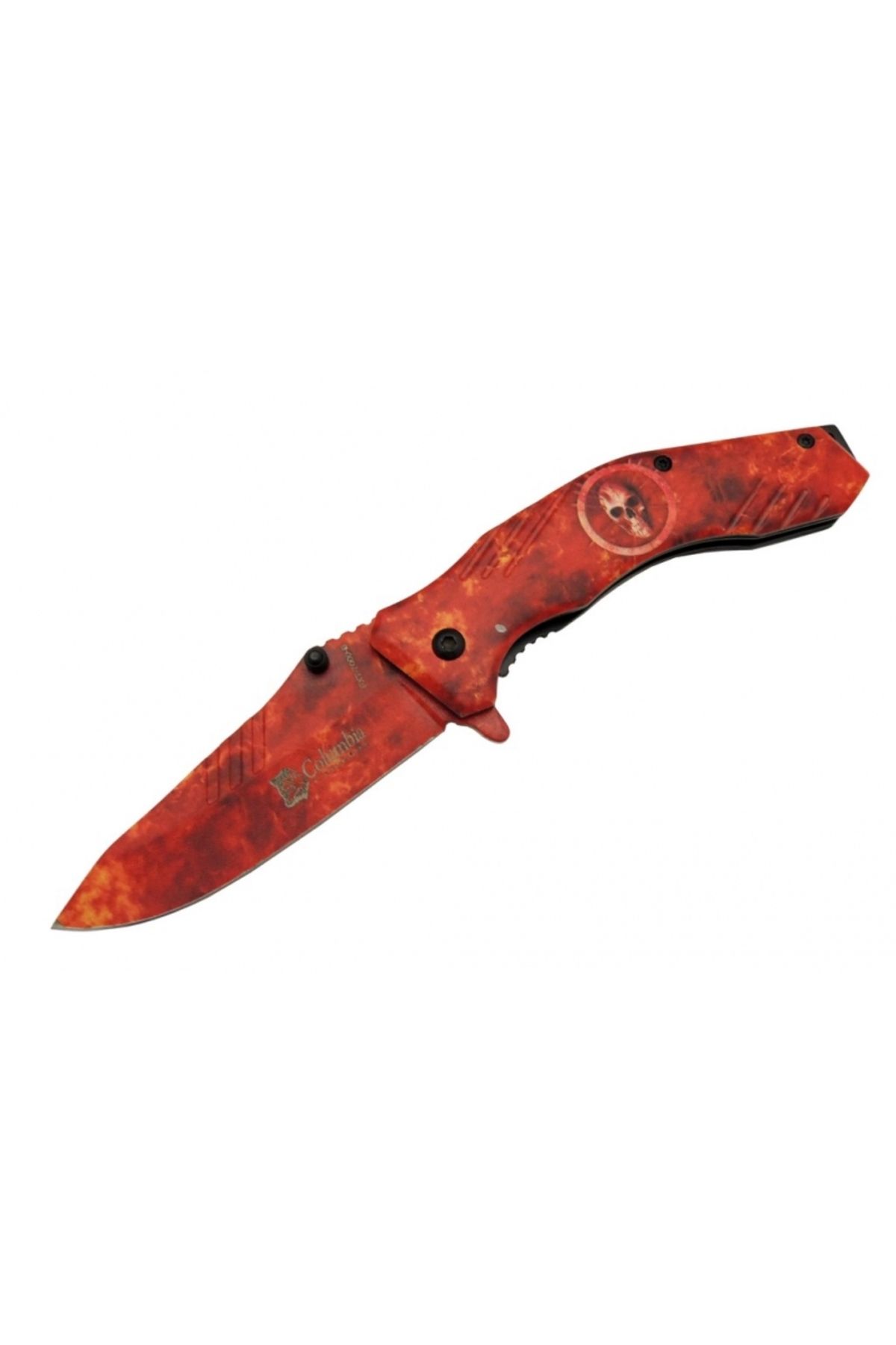 karadağsb Skeleton 7000B Kamp 20 Cm - Kırmızı İskelet Desenli, Otomatik