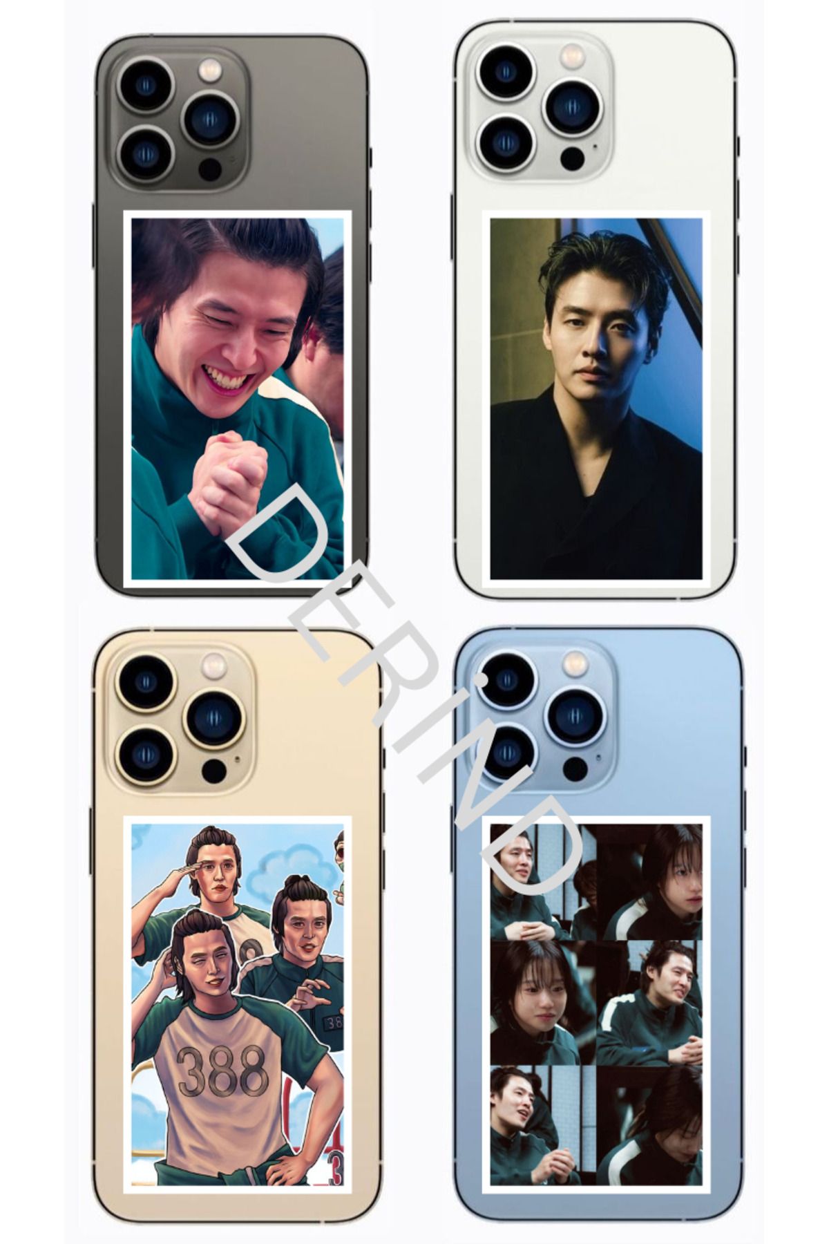 DERİND-Squid Game Player Kang Dae-Ho Set 8 Pcs 3