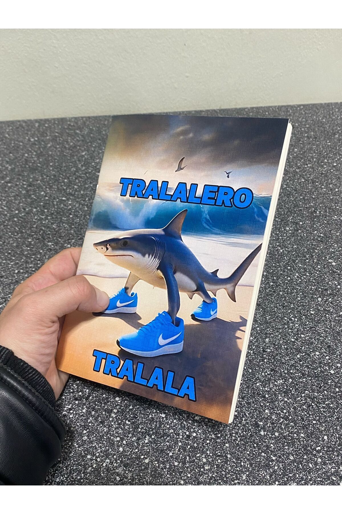 Namgo-Brainlot Meme Tralalero Tralala A5 Unlined Notebook (50 Sheets) 2