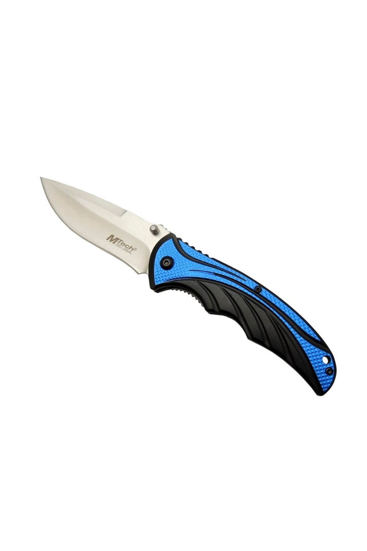 karadağsb Handsome 454 Mavi Kamp Çakı 20Cm - Yarı Otomatik