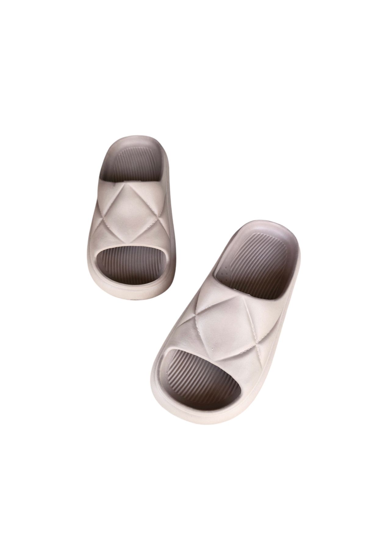 AkınalBella-Women's Light Sole Yezy Slide Patterned Beach Pool Daily Slippers 3
