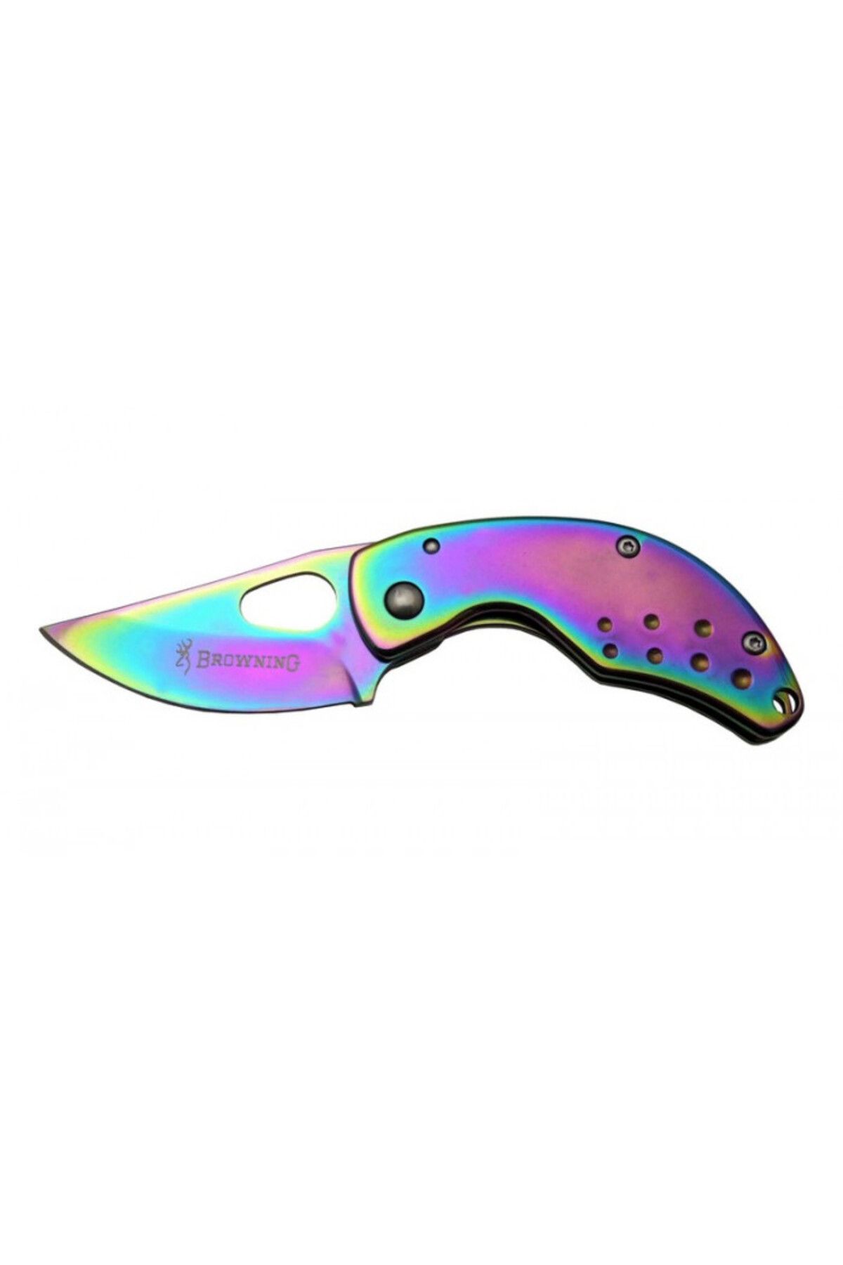 karadağsb Browning 3-1 Çakı Gökkuşağı Mini 12 Cm Manuel