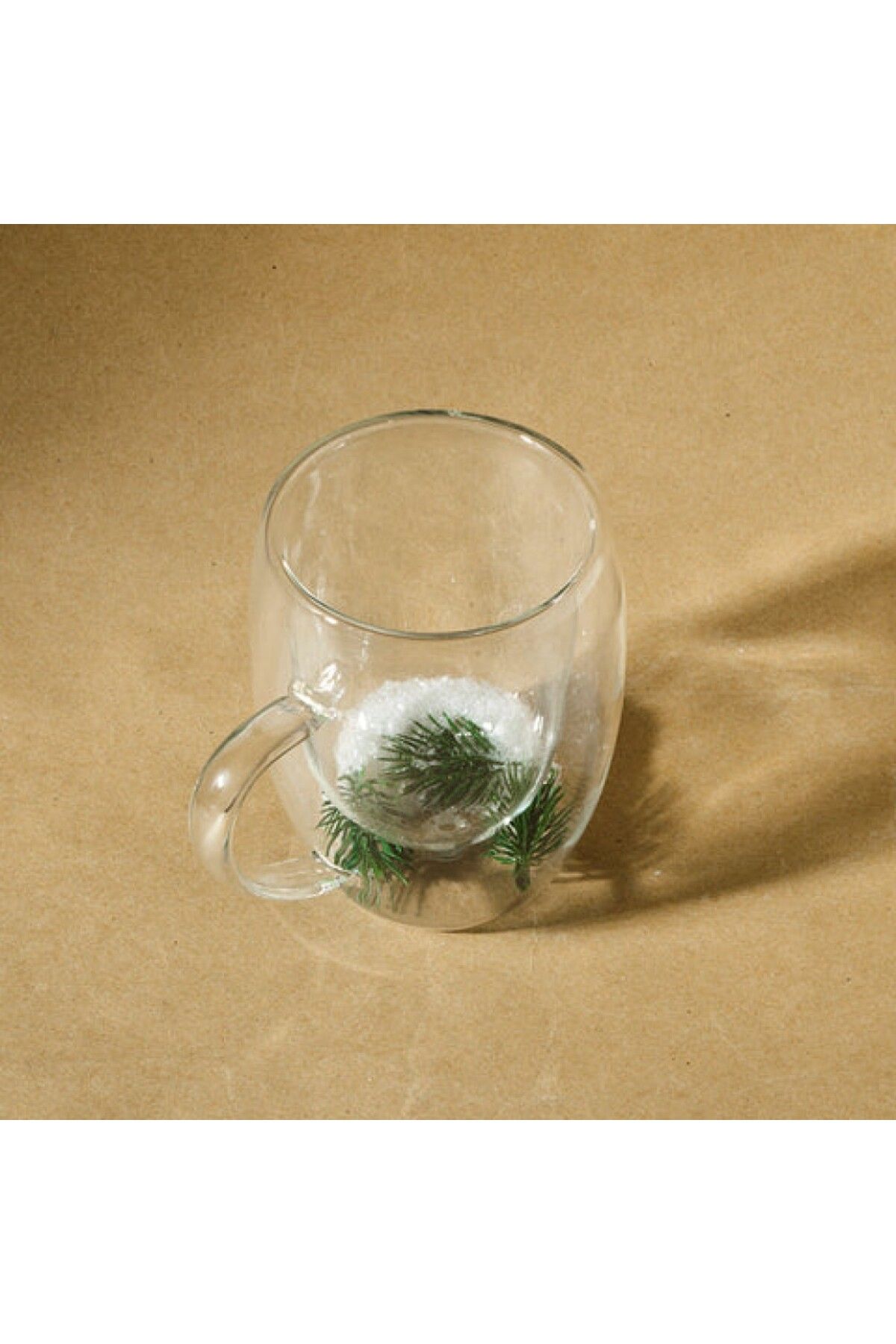 Karaca-New Year Christmas Snowy Handle Borosilicate Mug, 340ML, Multi 2