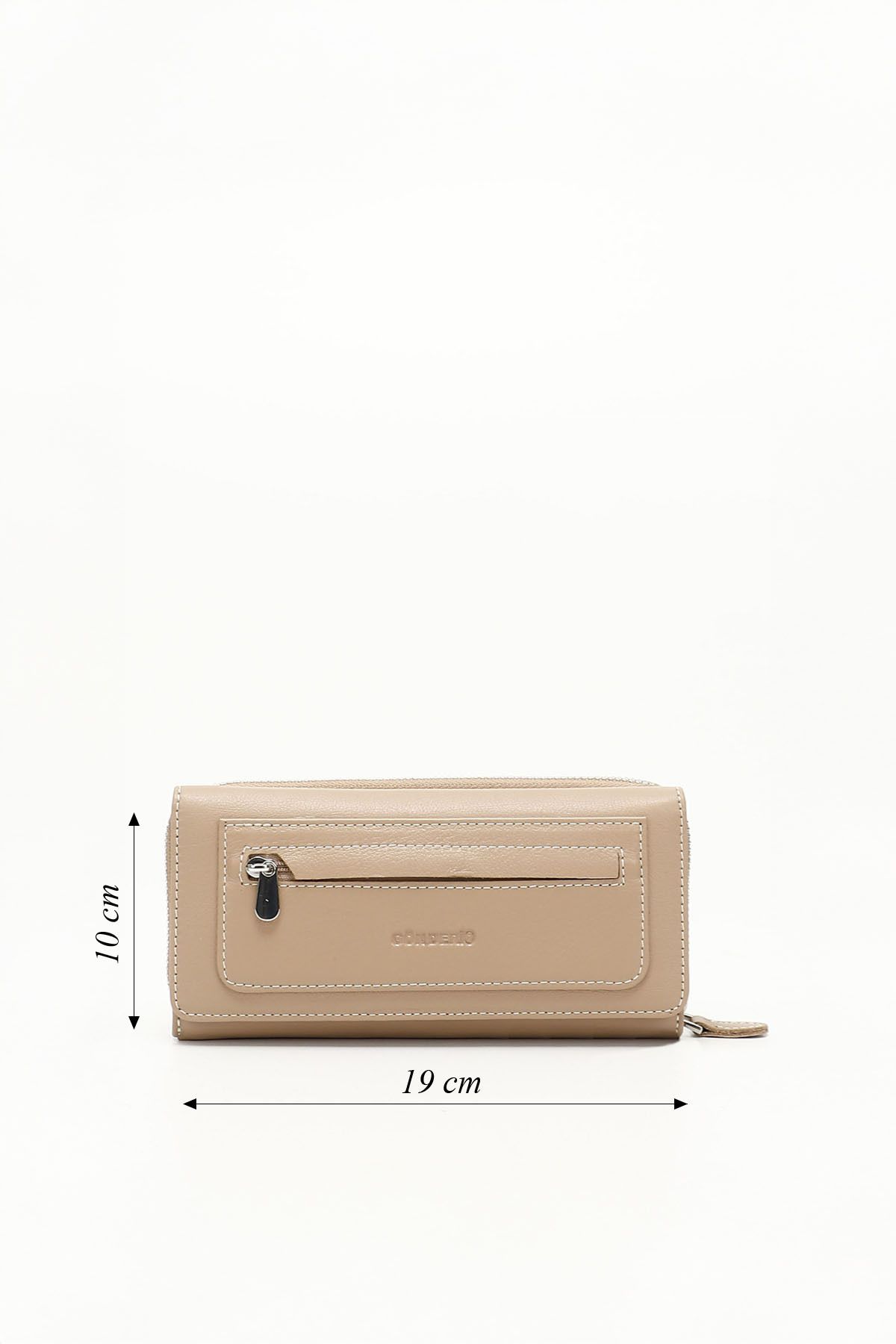 GÖNDERİ(R)-VİZONA BROWN Genuine Leather Women's Wallet 06134 2