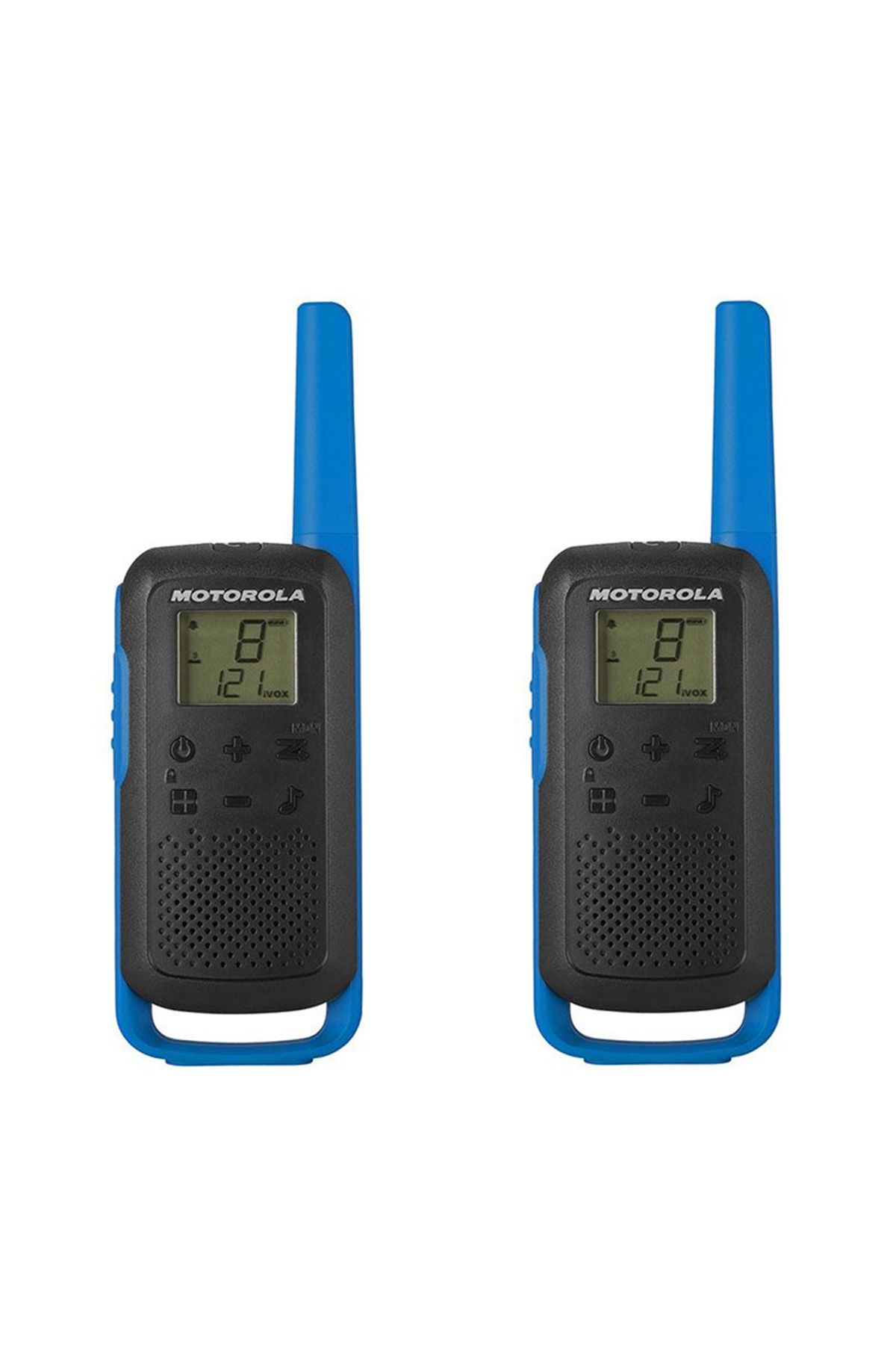 PNI Post Radio Portabil Pmr Motorola Talkabout T62 Blue Set Cu 2 Buc - One Size