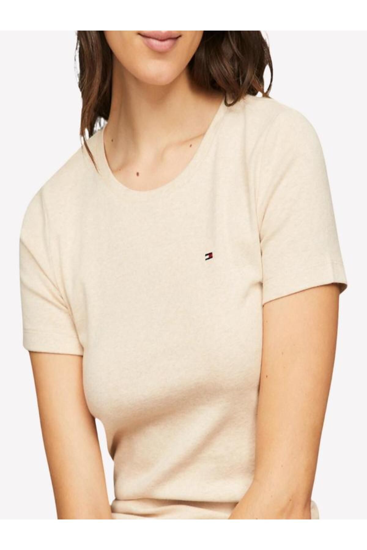 Tommy Hilfiger-Organic Cotton New Season Cody Slim Fit Women's T-Shirt 3