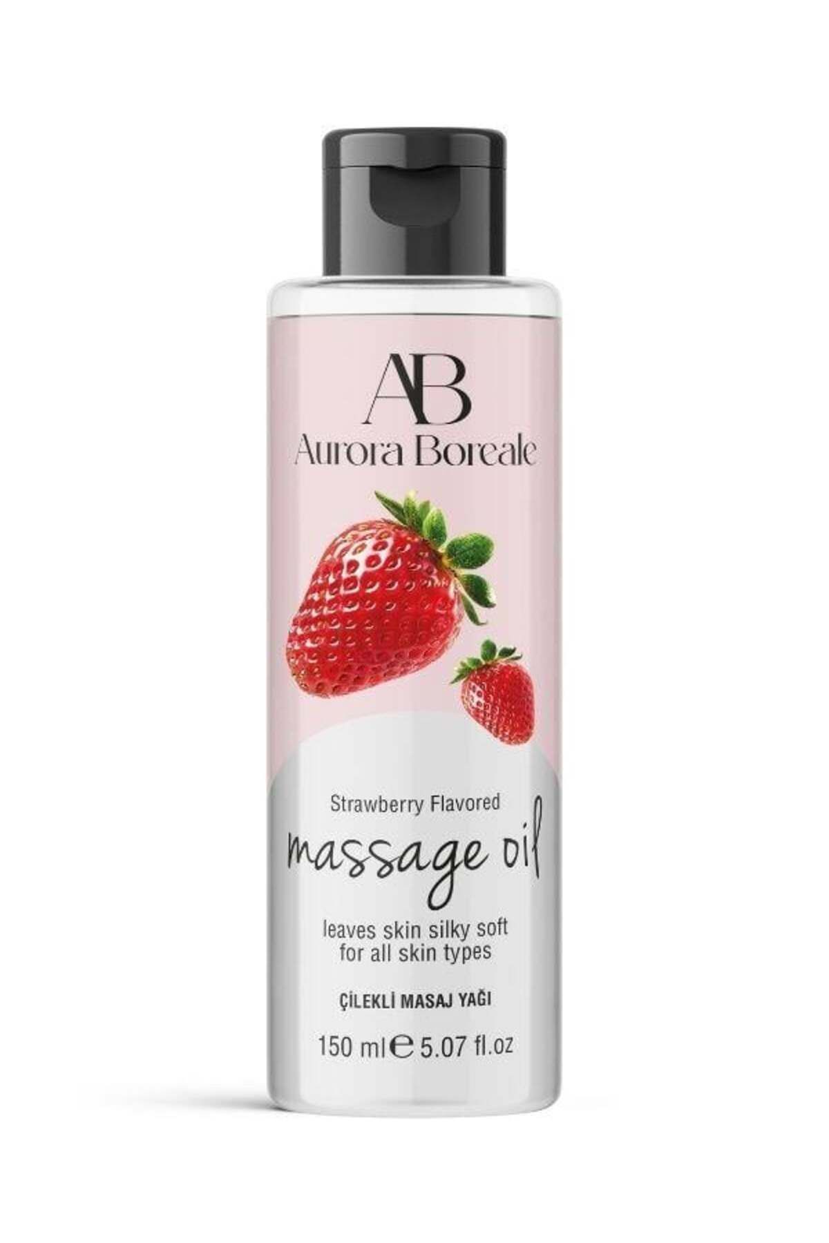 Aurora Boreale Çilek Aromalı Masaj Yağı 150 ml