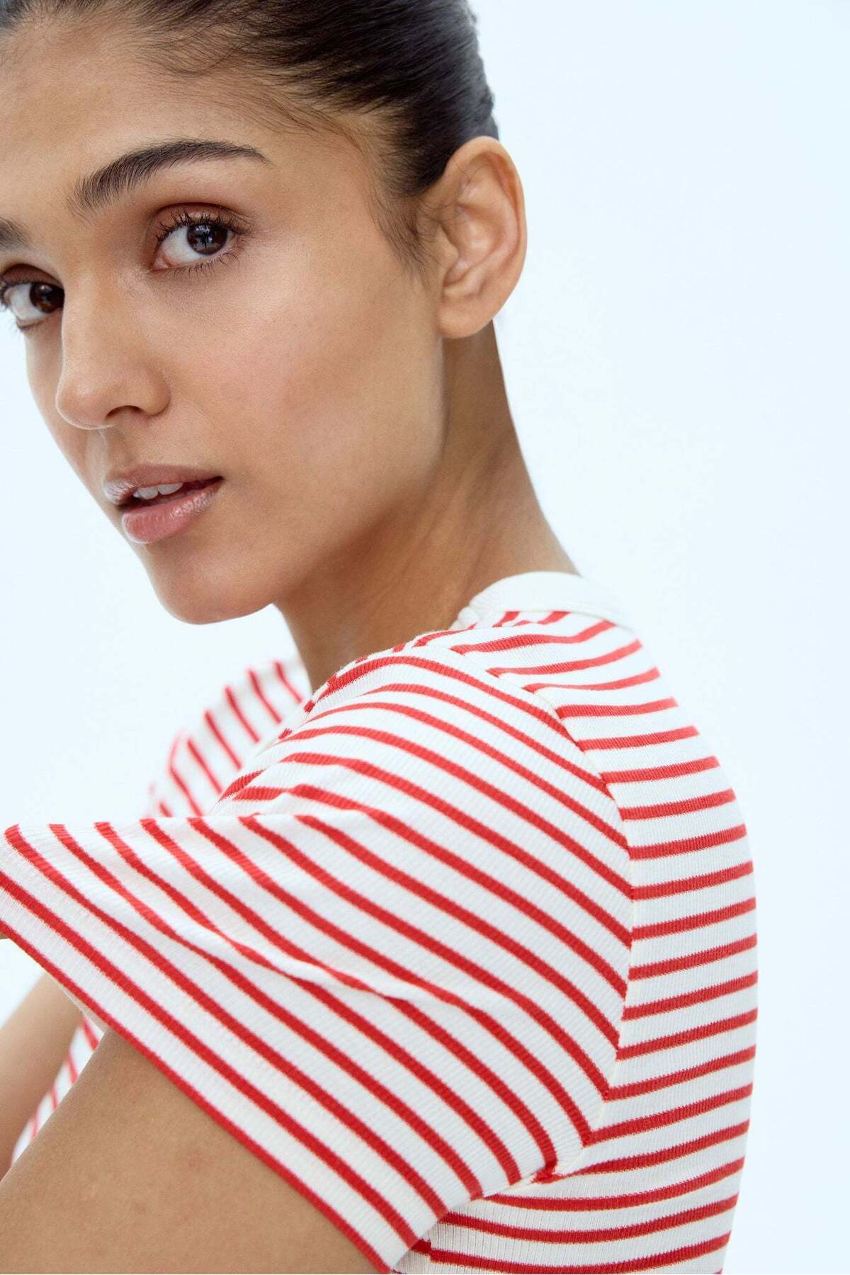 H&M-الجزء العلوي المضلع من MAMA 6