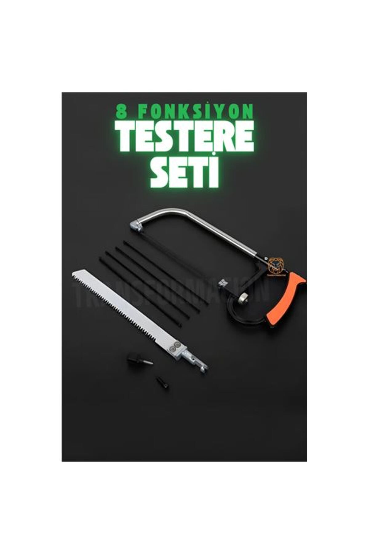 karadağsb Testere Seti 8 In 1 8 Fonksiyonlu Karbon Çelik