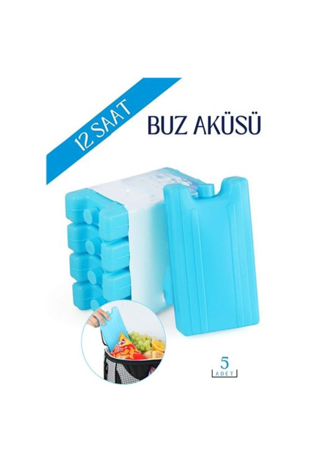Kuzgun Ticaret Buz Aküsü Buz Kasedi 5 ADET