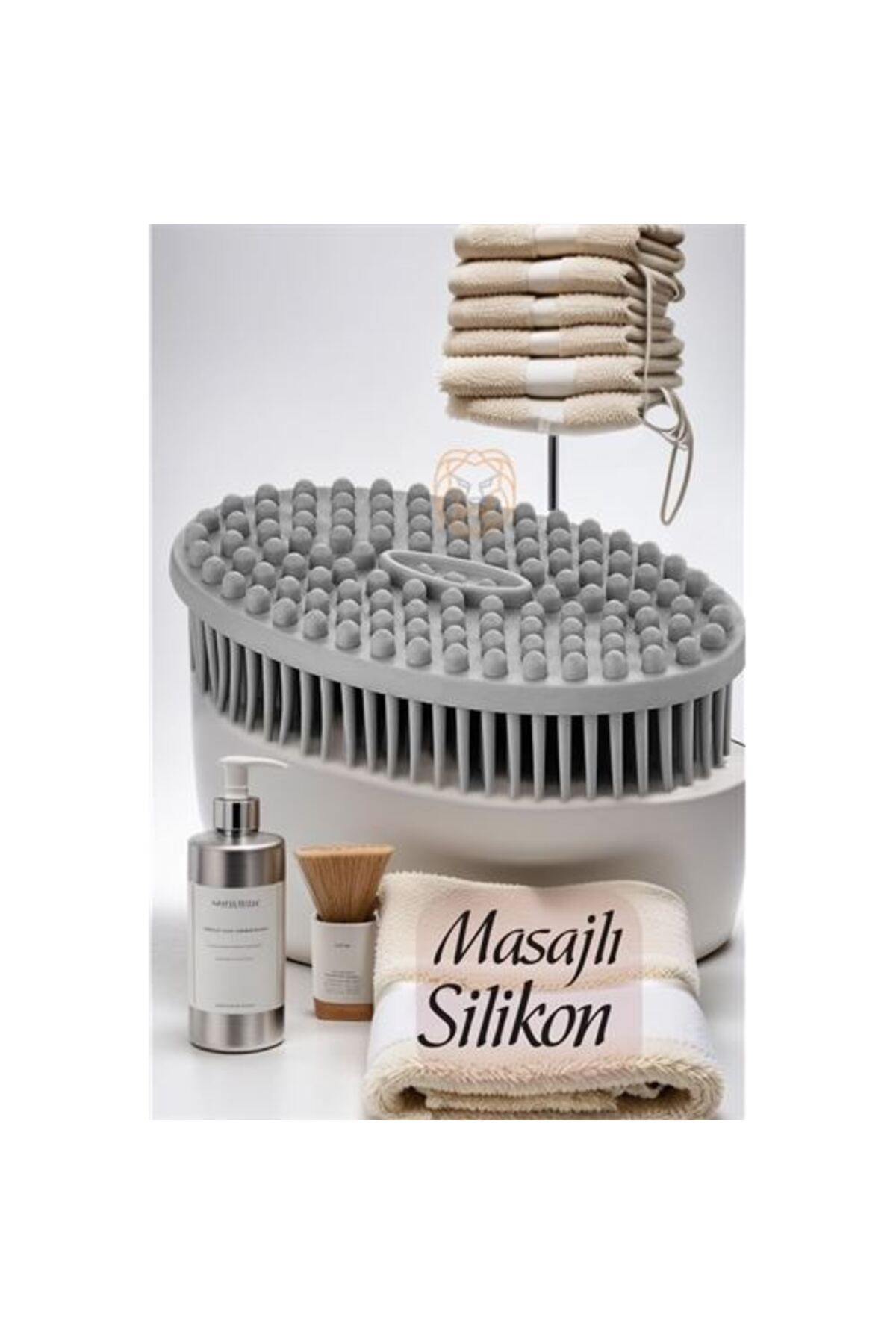 TYYLİ Masajlı Silikon Banyo Fırçası Nuage Design