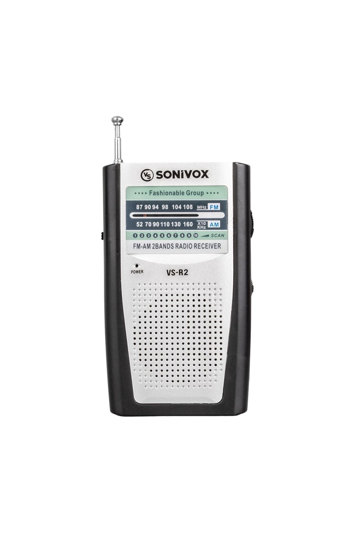 Miravm Gümüş Renk Analog Radyo Vs-r2 (4172)