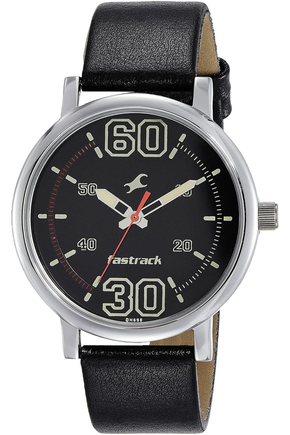 Generic-Fastrack Fundamentals Black Dial Analog Watch For Men 1