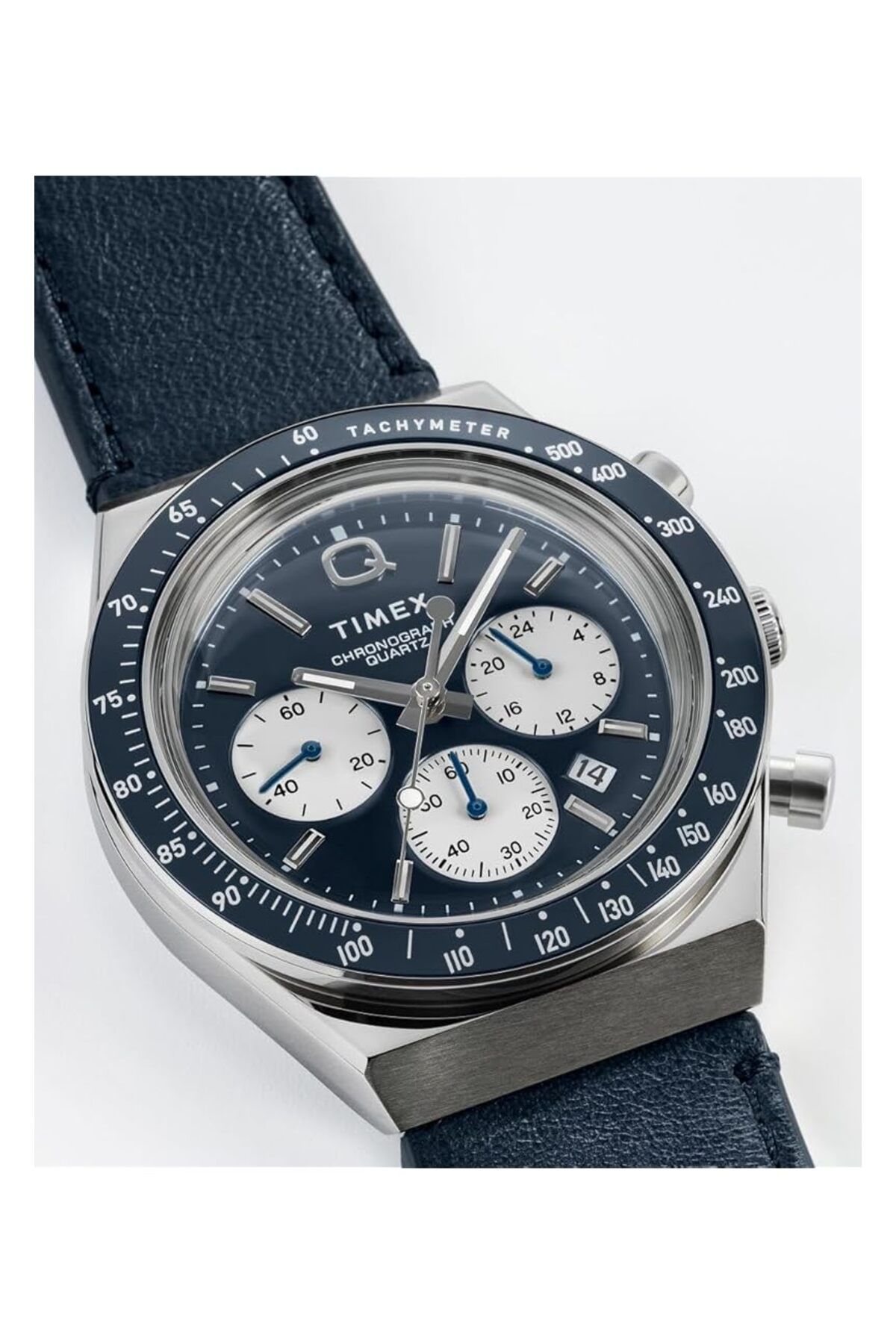 Generic-Timex Men Chronograph Quartz Watch With Leather Strap Tw2W51700 6