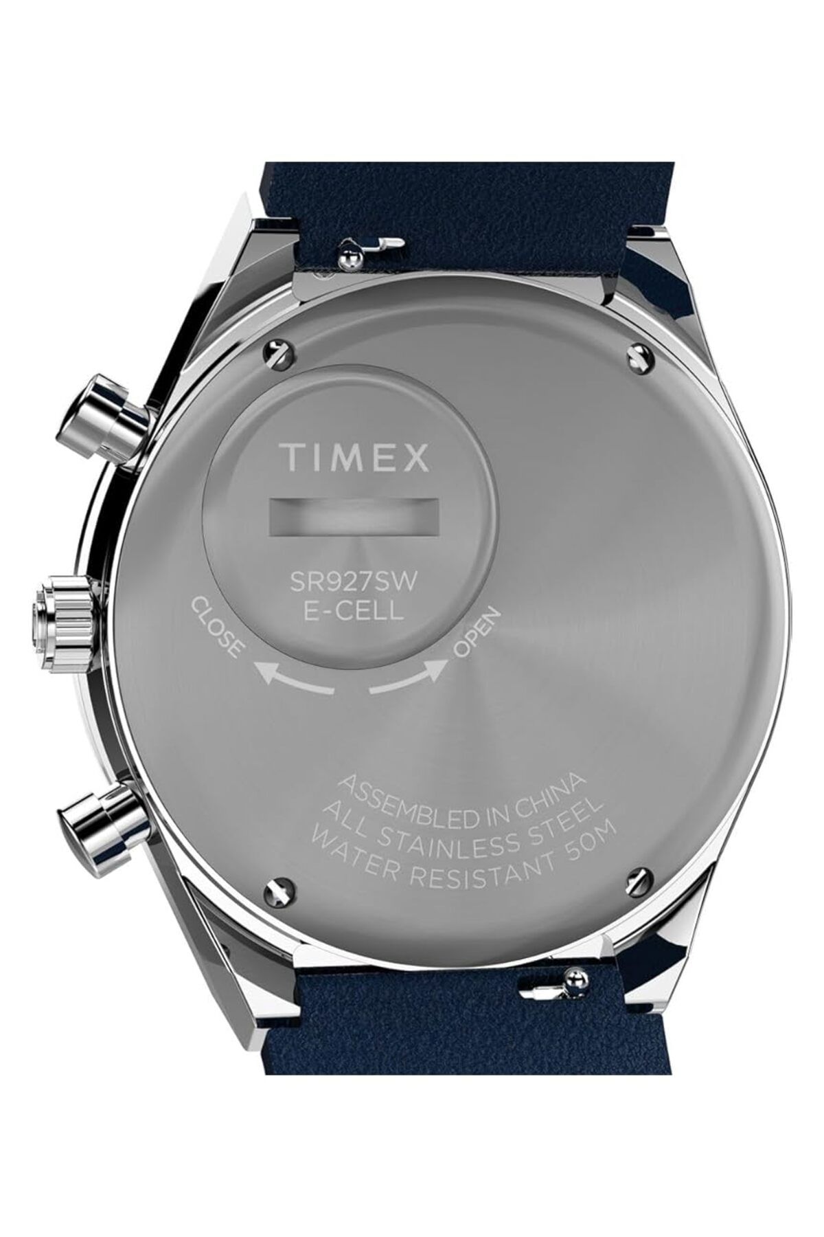 Generic-Timex Men Chronograph Quartz Watch With Leather Strap Tw2W51700 3