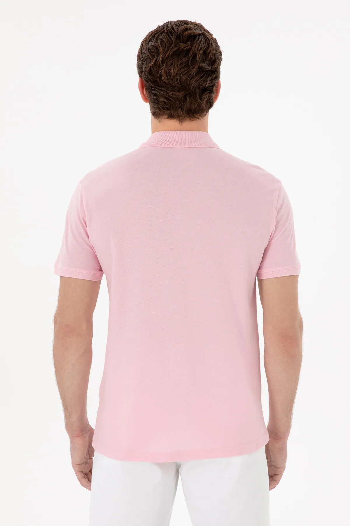 پولوشرت مردانه یقه پلو | یو اس پولو U.S. Polo Assn. E129GY105881 TR - تصویر 4