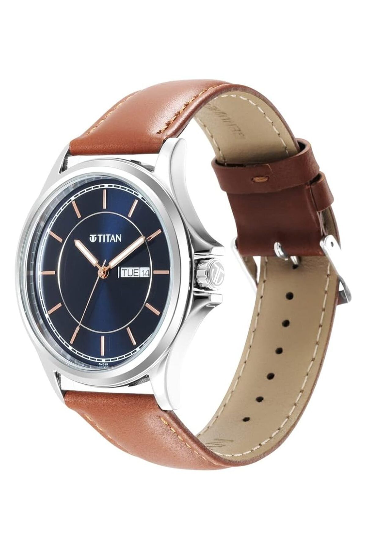 Generic-Titan Trendsetters With Blue Dial Strap 3