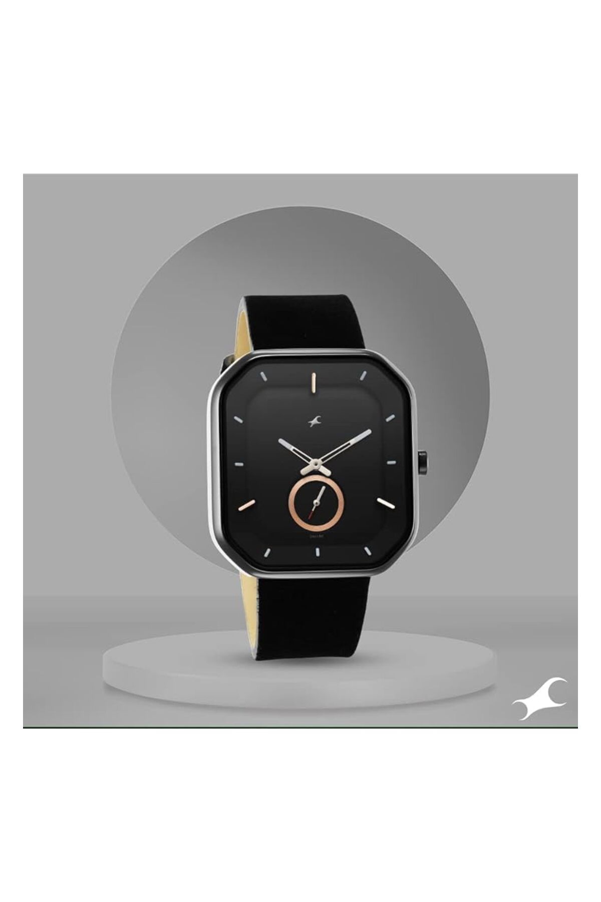 Generic-Fastrack Black Dial Analog Watch For Men Nr3272Nl01 6