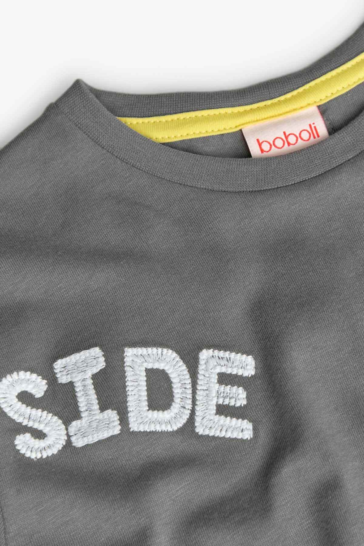 Boboli-Tricou pentru băiat cu imprimeu exterior 3