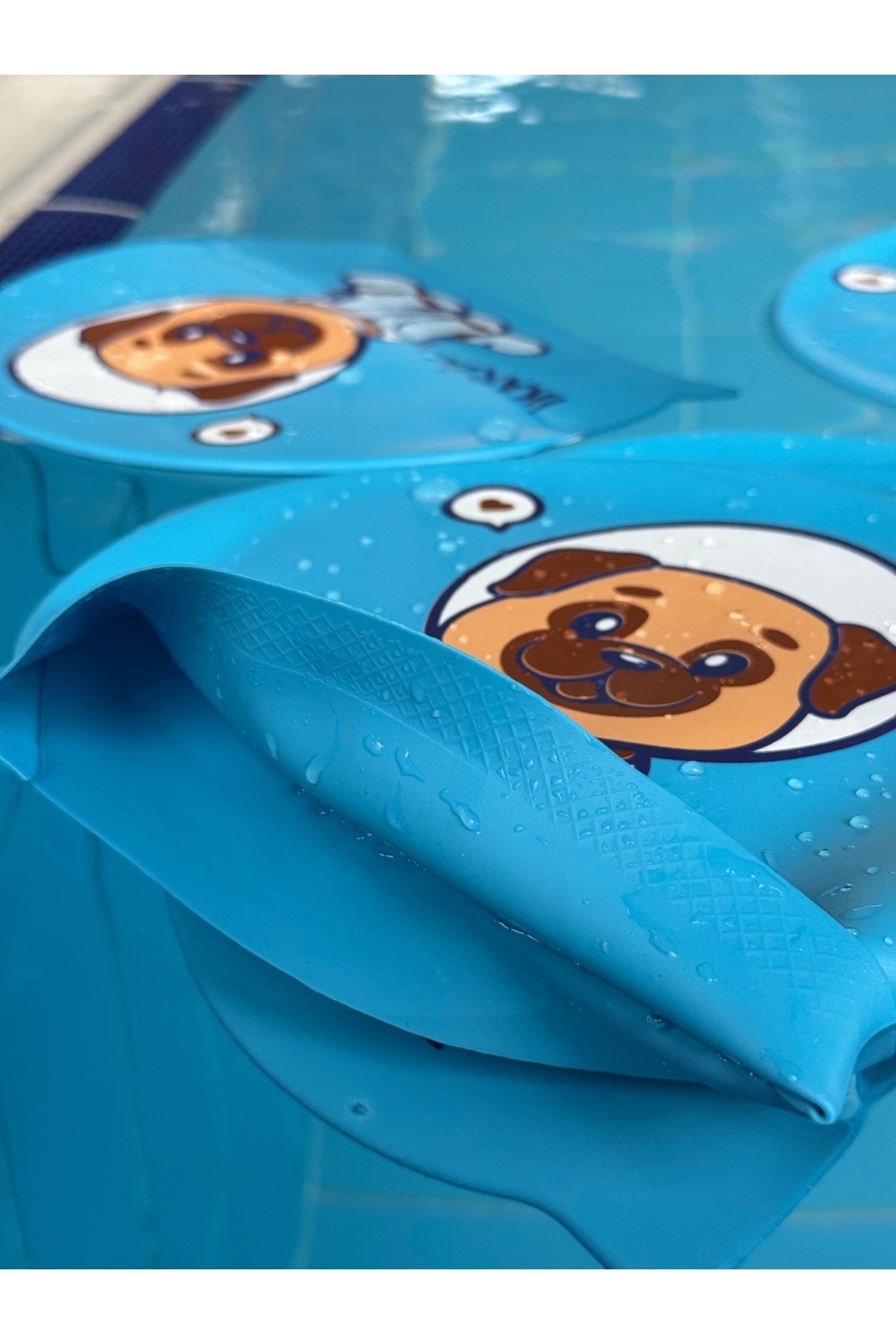 İKAVİ-İkarika Printed Silicone Swimming Cap 6