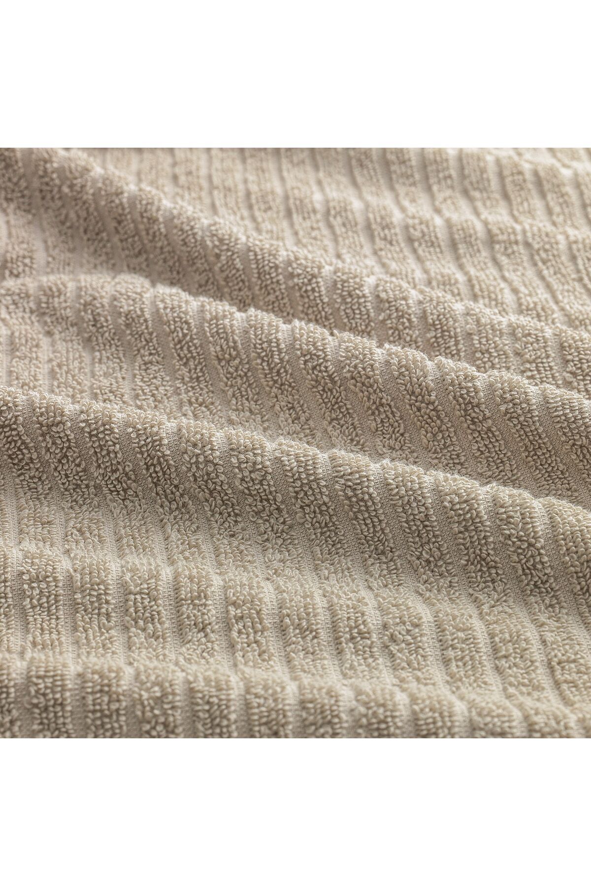 IKEA-IKEA VÅGSJÖN 30x30 cm Light Beige Cotton Washcloth – Soft, Absorbent, Durable 2