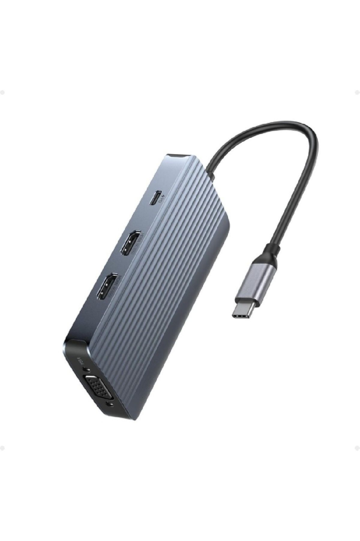 COOYA-7-in-1 USB-C Docking Station, Dual HDMI Display, 100W Power Delivery, 10Gbps Data Transfers 1
