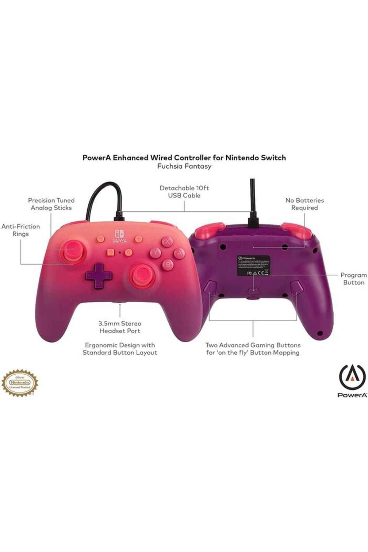 Powera-PowerA Enhanced Fuchs Switch Wired Controller 3