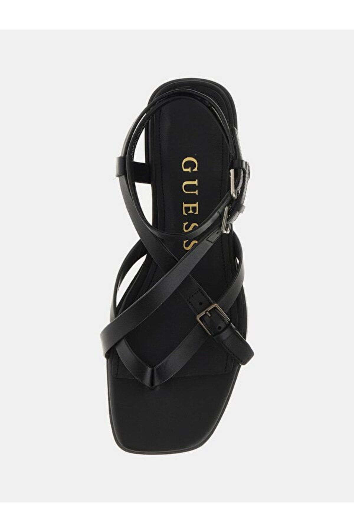 صندل سیاه زنانه کفش fljtamlea03 اورجینال Guess