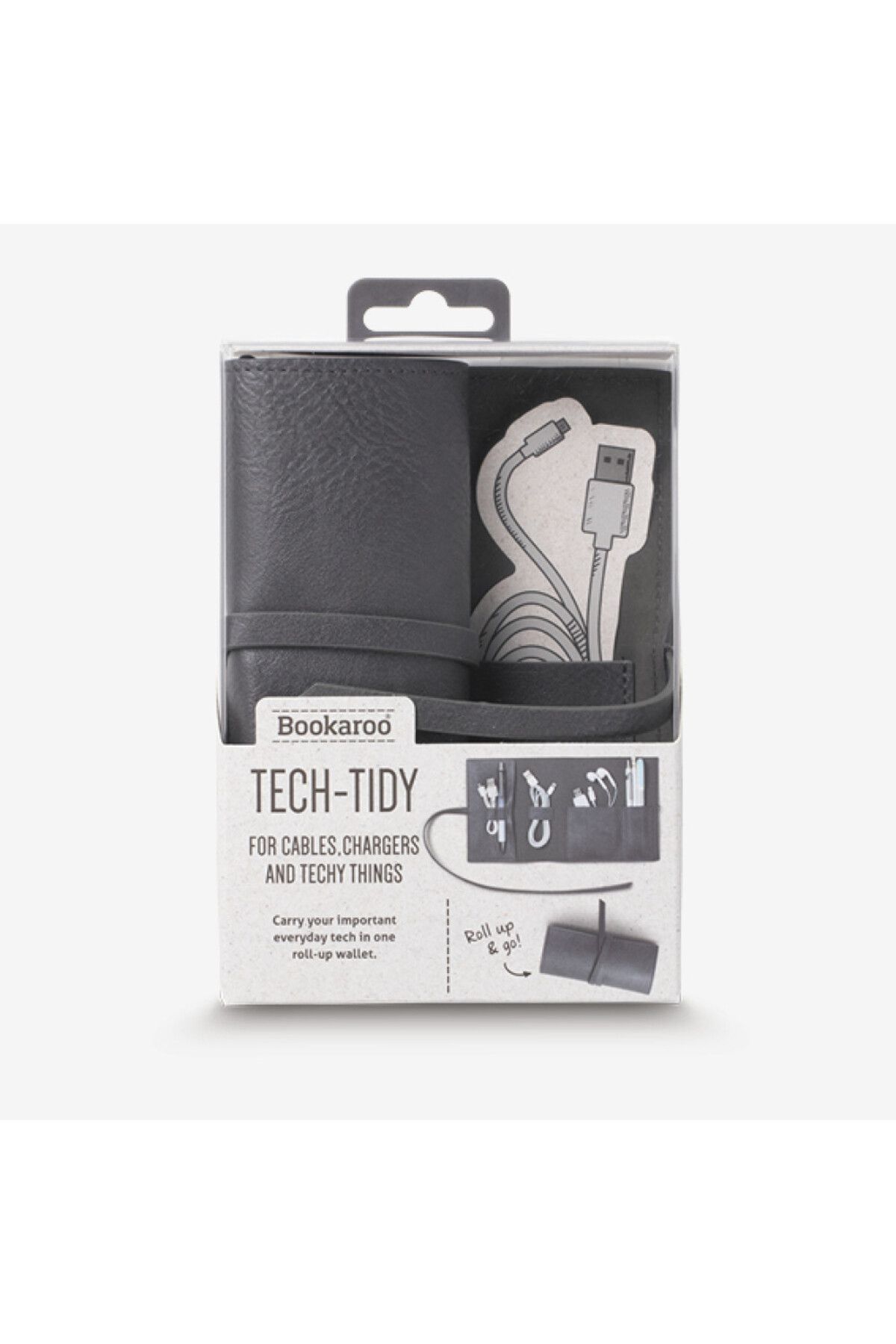 İF Bookaroo Tech-Tidy - Charcoal