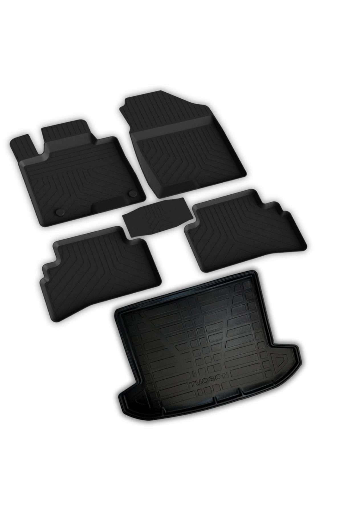 ferrous autoaccessories Hyundai Tucson 3 Ferrous 4D Paspas ve 3D Bagaj Havuzu 2015 2021