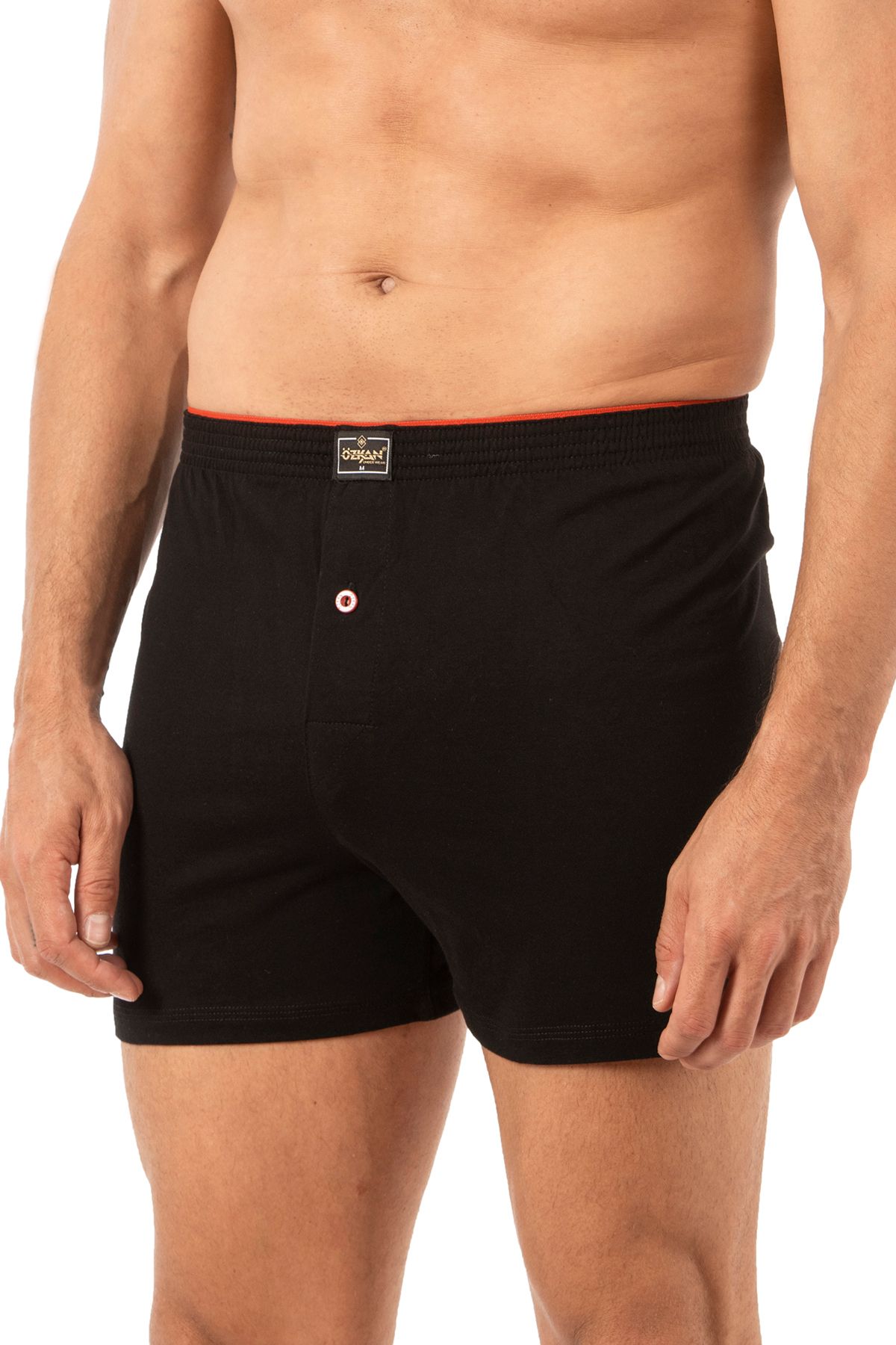 ÖZKAN underwear-Ανδρικό Classic Relaxed Fit Cotton Boxer Özkan 0041 3