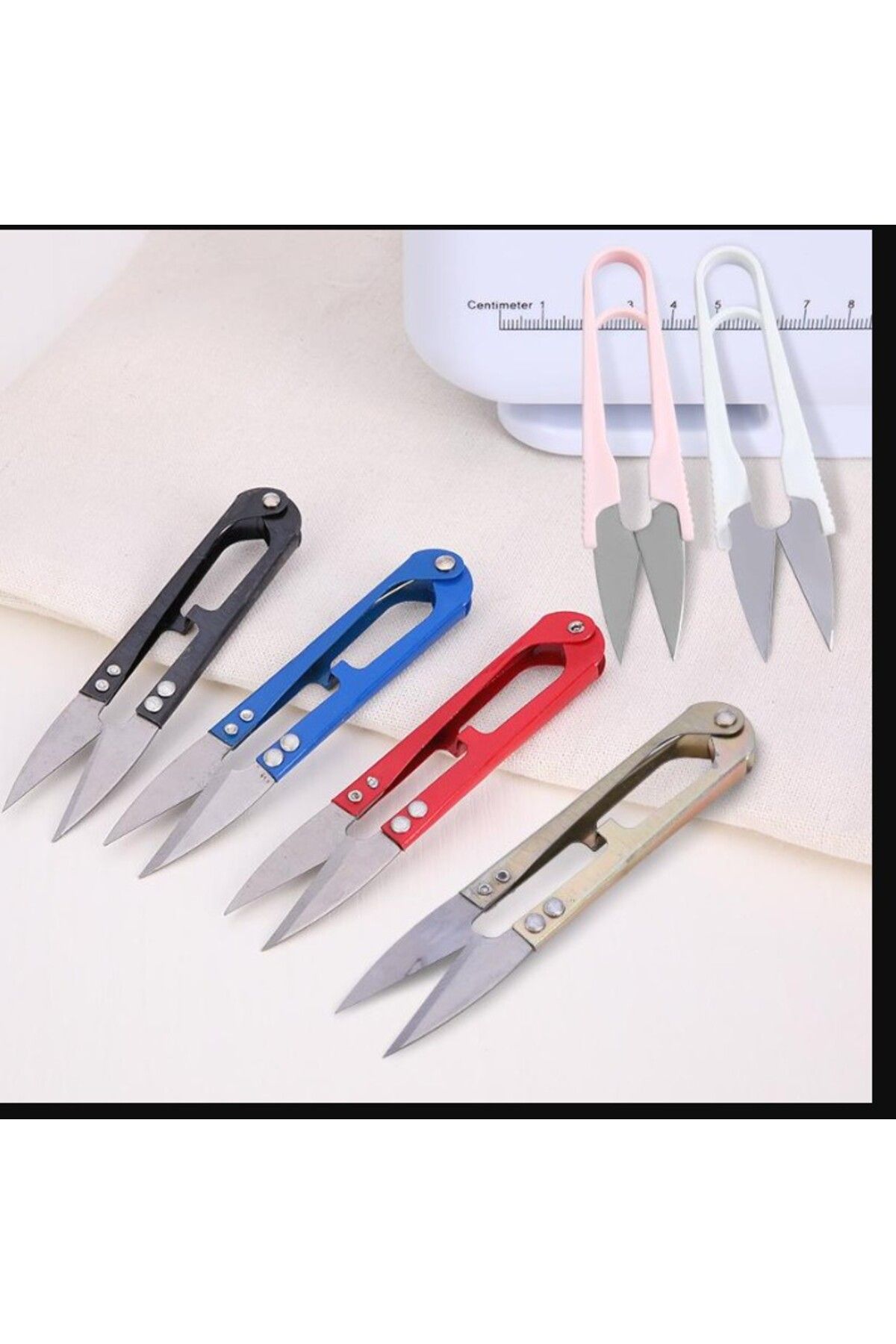 ROZIA-Scissors Thread String Cutting Removal Shears Sewing Unpicker Embroidery Buttonhole Opening Tailor Fisherman Hobby Scissors 5