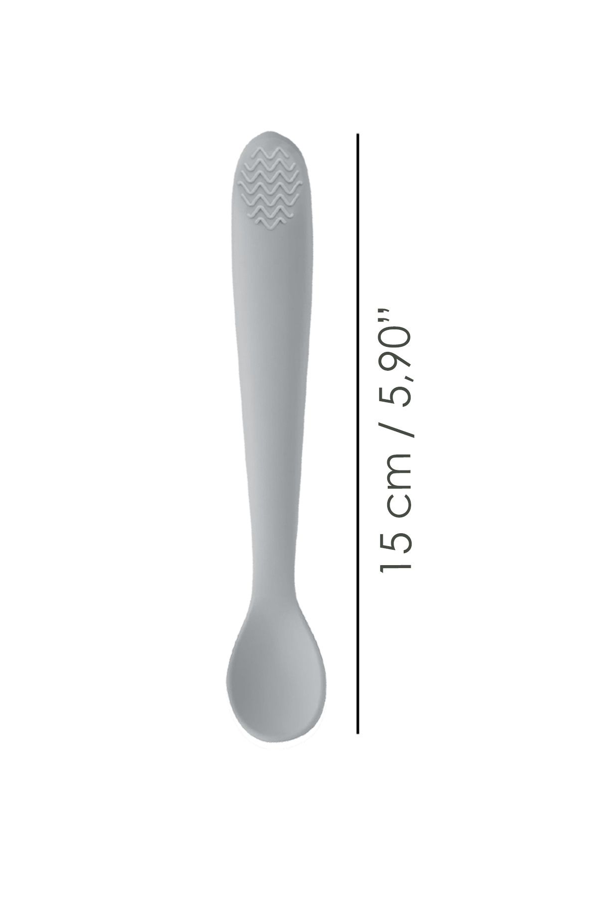 Meleni Baby 4'lü Silikon Mama Kaşığı - Diş Kaşıyıcı Bebek Beslenme Kaşığı Silikon Kaşık Bej, Pembe, Gri, Yeşil fotoğrafı 6 (önizleme)