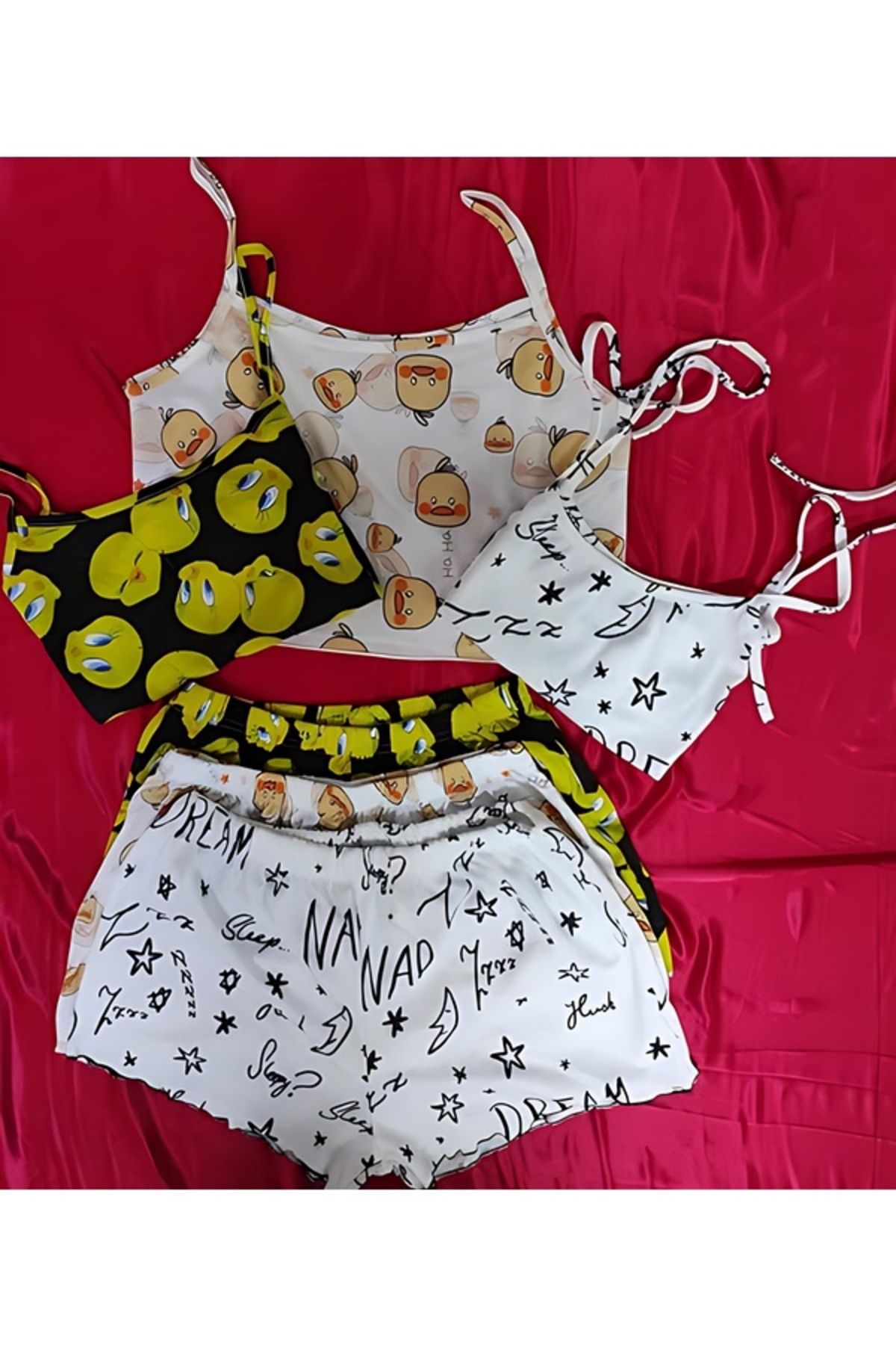 PEMBİŞ HOMEWEAR 3LÜ ŞORT TAKIMI Kod 0025PS