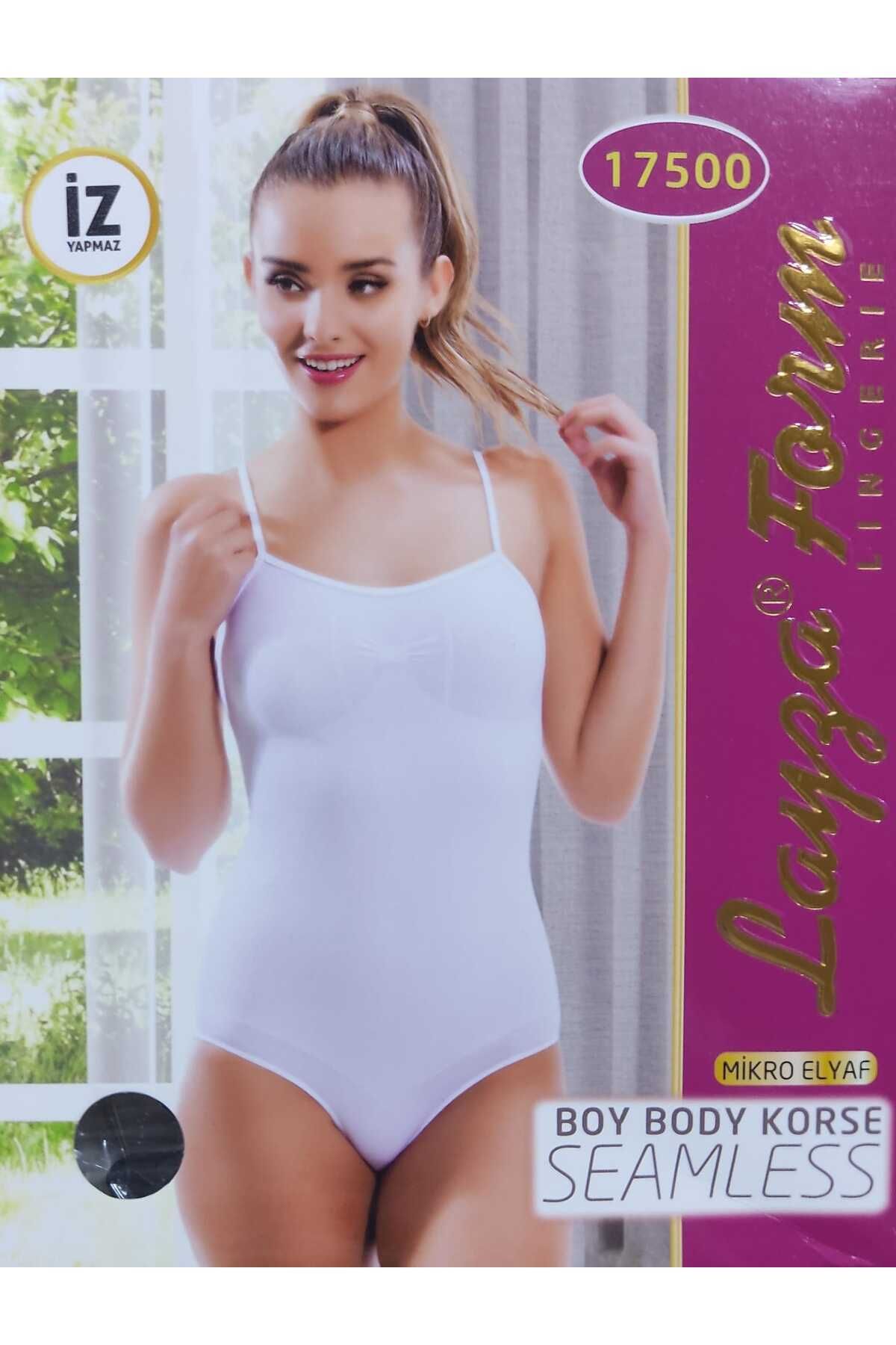 Pardon İz Yapmayan Boy Body Korse (Terlemeyi Önler)
