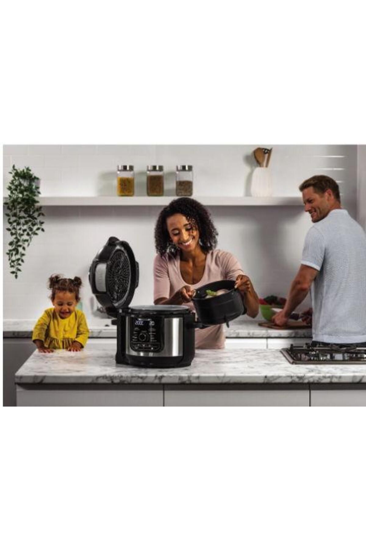 NINJA-Ninja OP500EU Multicooker, 1460 W, 7.5 L, Slow Cook Function, 9 Cooking Modes (Black) 6