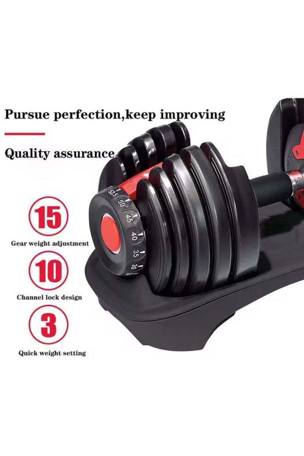 Cady One-Smart Dumbbell Adjustable for Training and Exercises 24kg 4