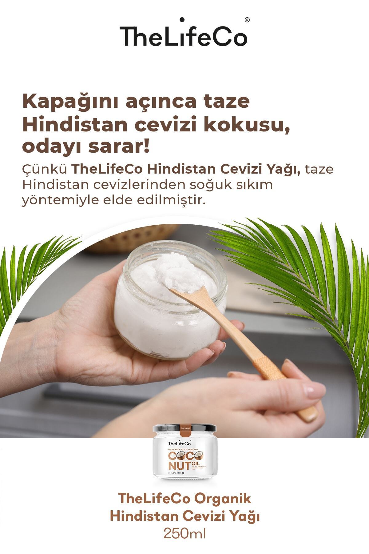 TheLifeCo-Organic, Cold Pressed Coconut Oil 250 Ml (vegan) 6