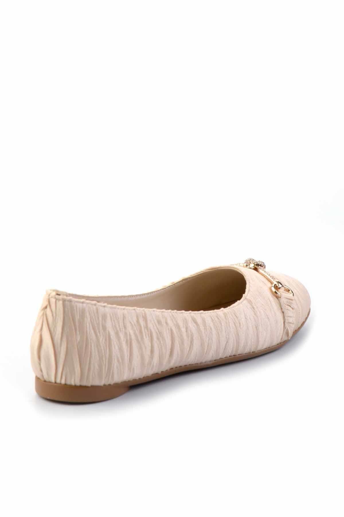 Bambi-Baleriny damskie satynowe w kolorze nude - K 01823016238 4
