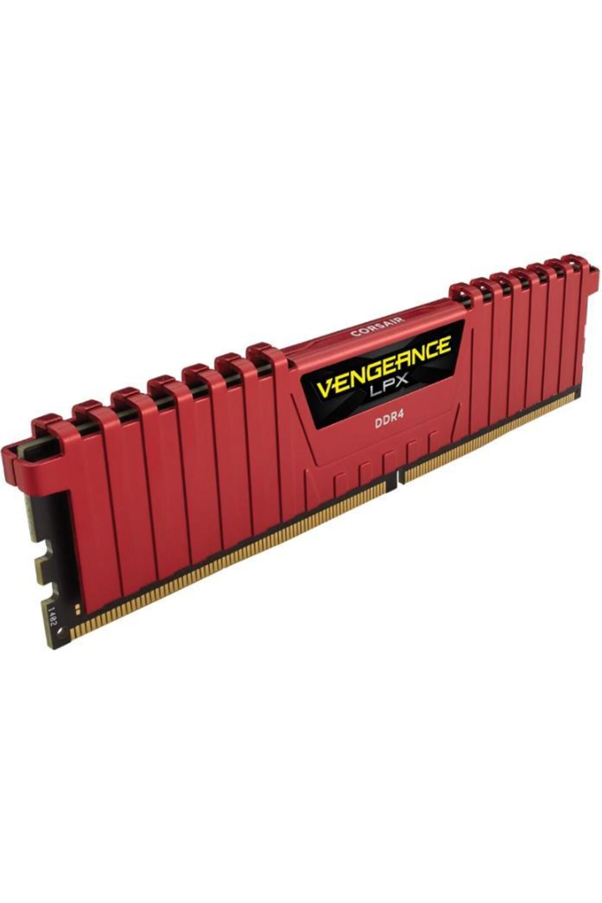 Corsair-Memorie Corsair Vengeance LPX Red DDR4, 1x8GB, 2666 MHz, CL 16 3