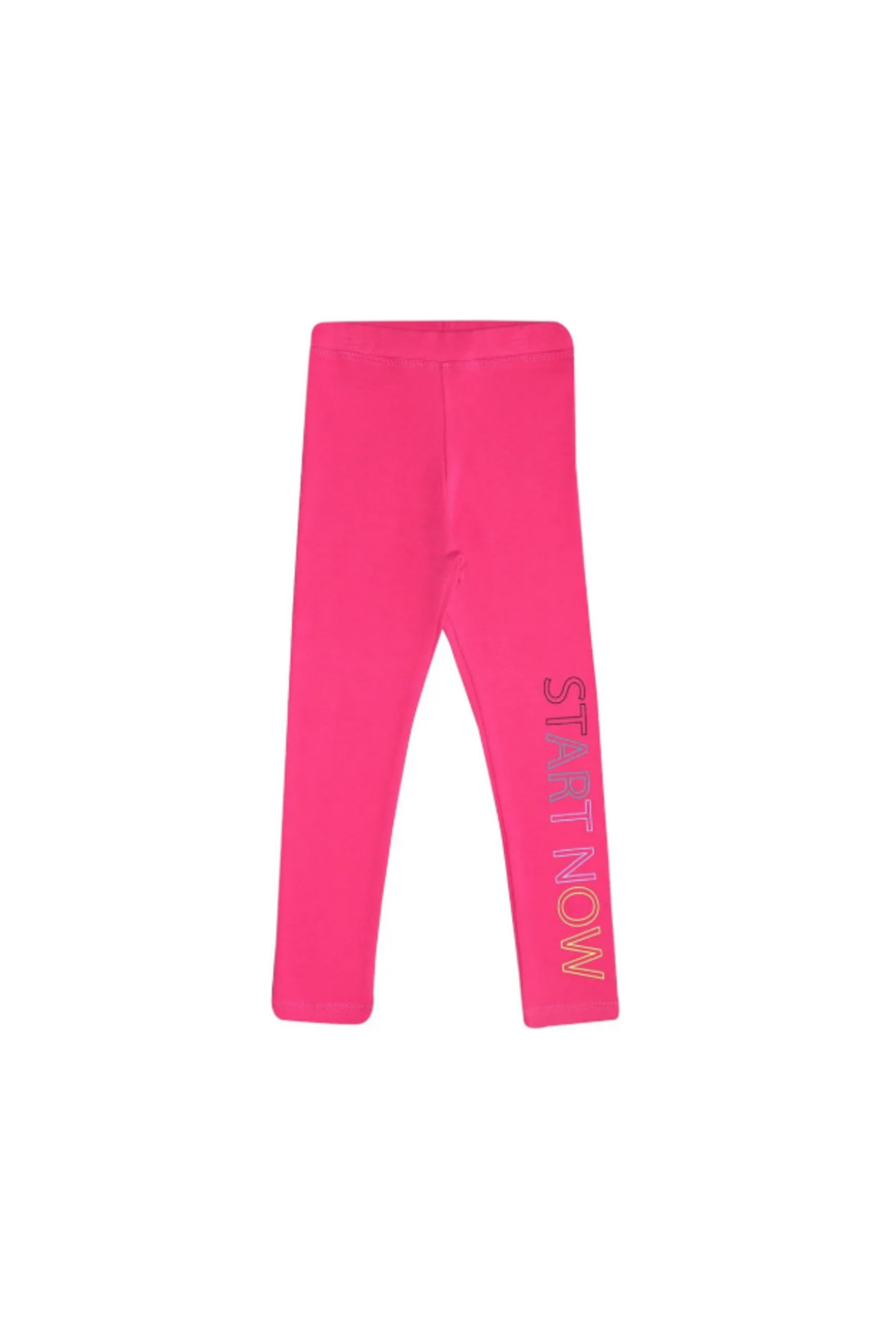 LOVETTI-Fuchsia "Start Now" Printed - Girl's Winter Hooded Leggings 3