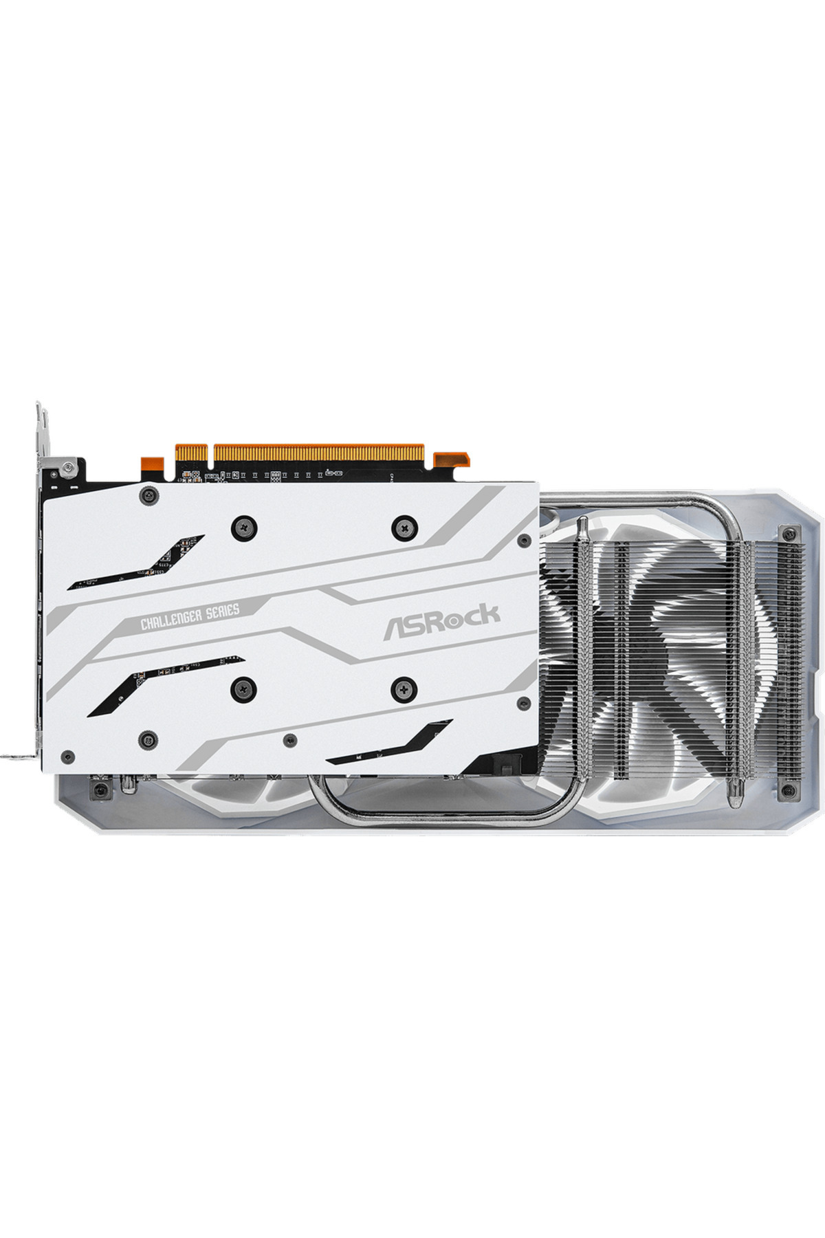 ASROCK-Placa video ASRock Radeon RX 6600 Challenger White 8GB GDDR6 128-bit 7