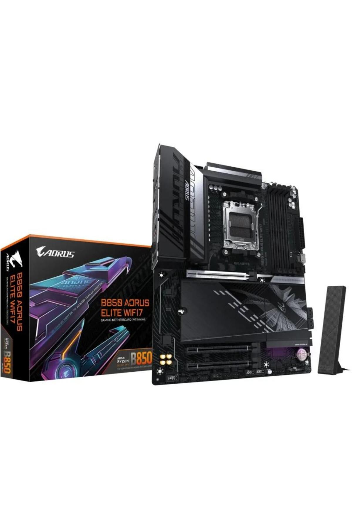 Gigabyte-Motherboard GIGABYTE B850 AORUS ELITE WIFI7, AMD B850, AM5, DDR5, ATX 5