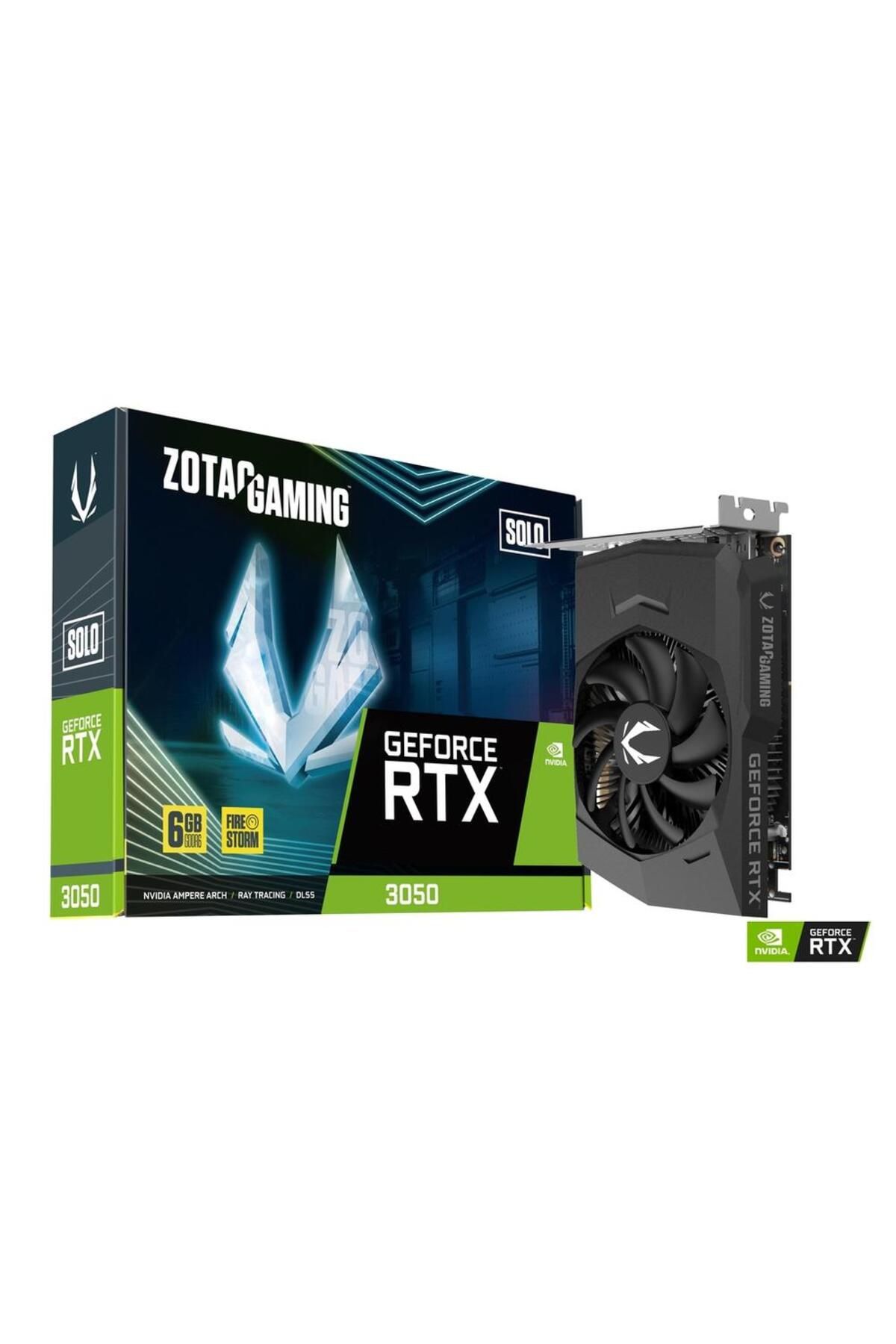 Zotac-Placa video ZOTAC GeForce RTX 3050 Solo 6GB GDDR6 96-bit 6