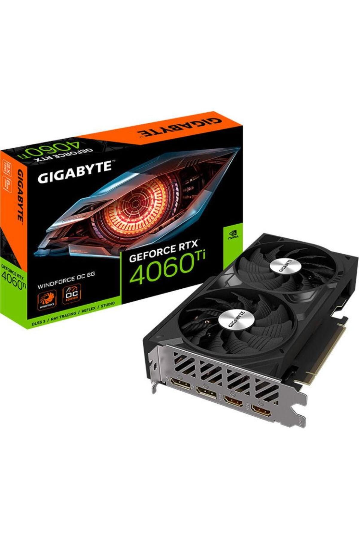 Gigabyte-Placa video GIGABYTE GeForce RTX 4060 Ti WINDFORCE OC 8GB GDDR6 128-bit DLSS 3.0 7