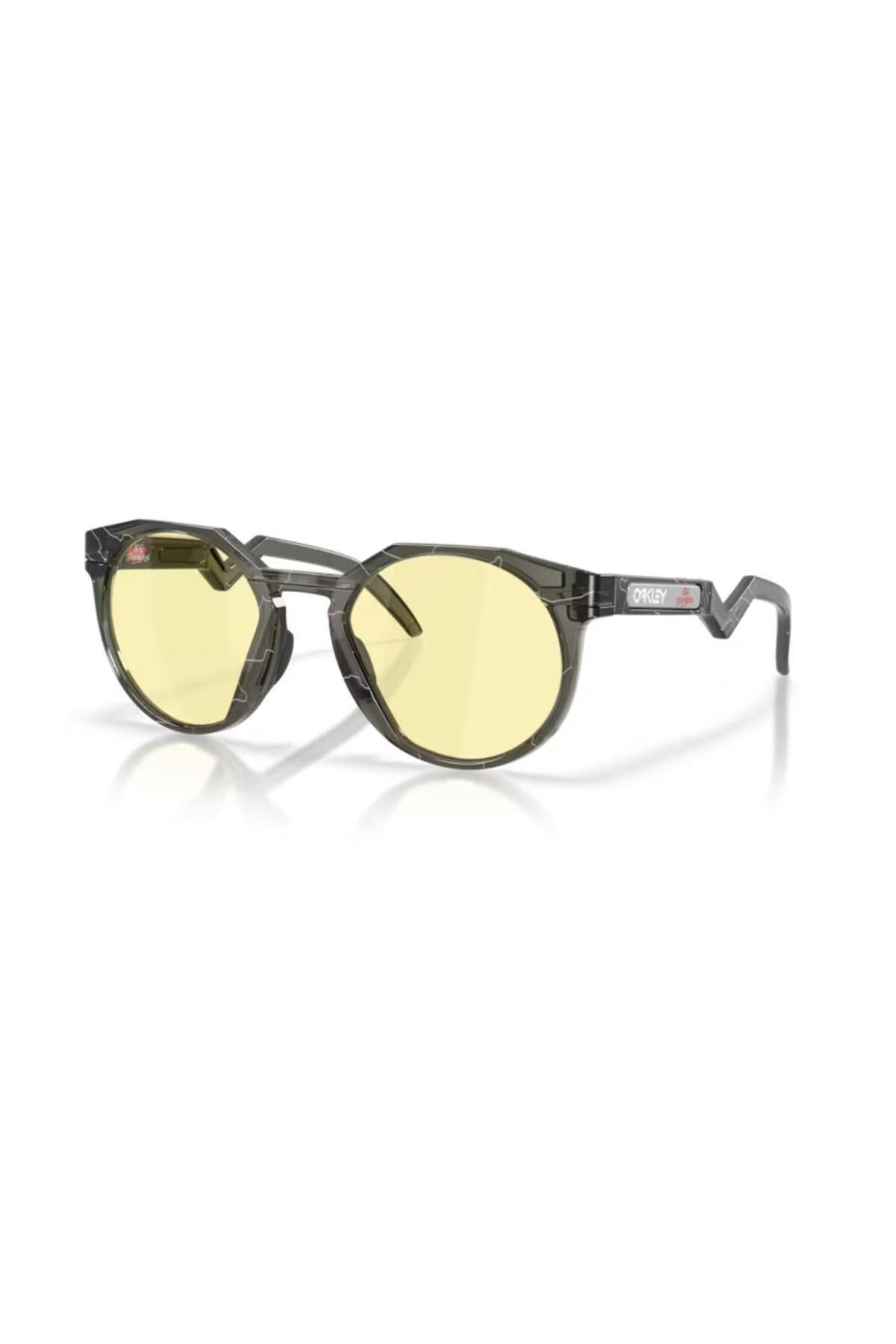 OAK 0OO9242 924219 52 عینک آفتابی استخوانی بیضی مردانه خاکستری Hstn Oakley